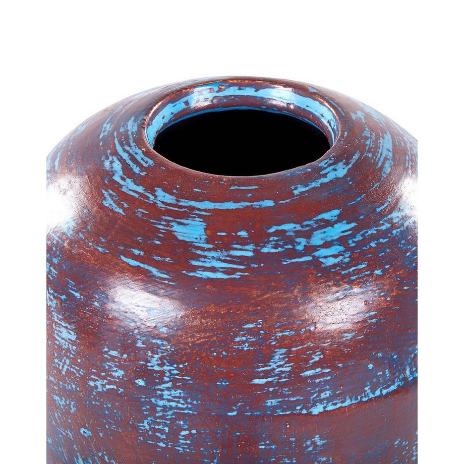 Beliani Vase décoratif en Terre cuite Rustique DOJRAN  