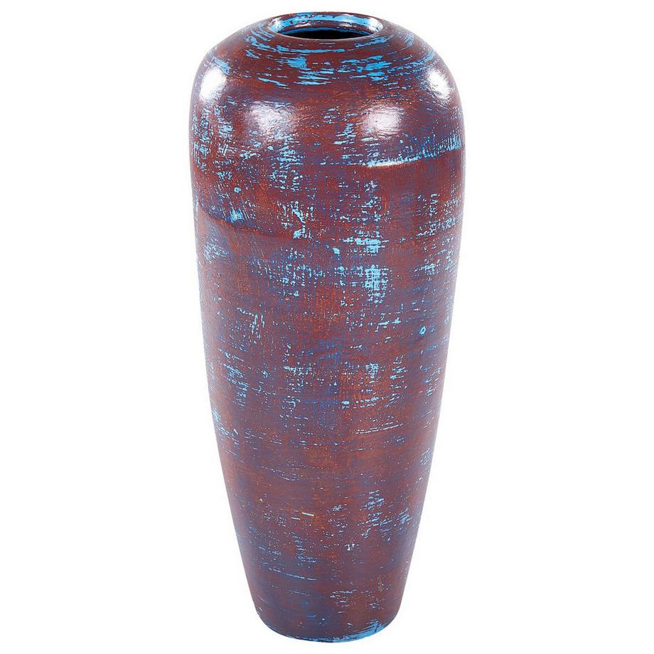 Beliani Vase décoratif en Terre cuite Rustique DOJRAN  