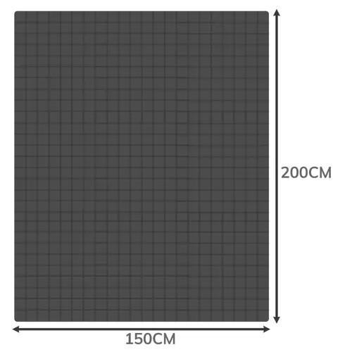 Ruhhy Gewichtsdecke 200x150cm 6kg Ruhhy 19533  