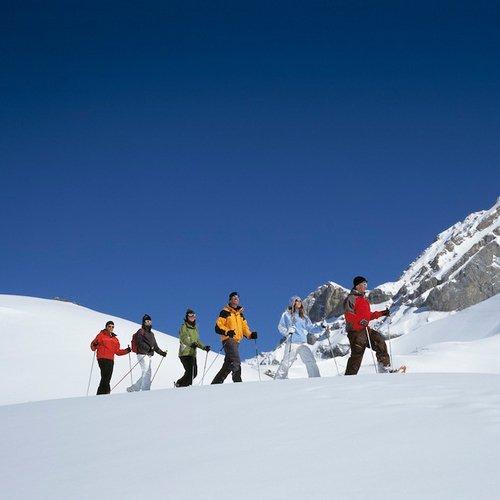 Geschenkidee  Panorama Schneeschuhwanderung (für 1 Person) 