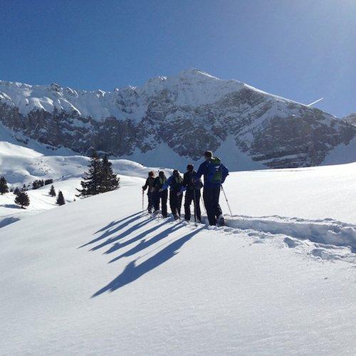 Geschenkidee  Panorama Schneeschuhwanderung (für 1 Person) 