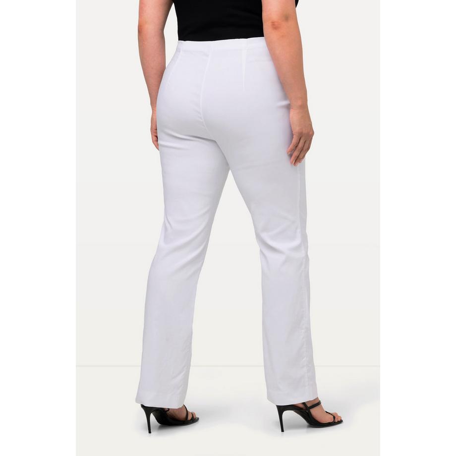 Ulla Popken Pantalon classique en tissu bengaline  