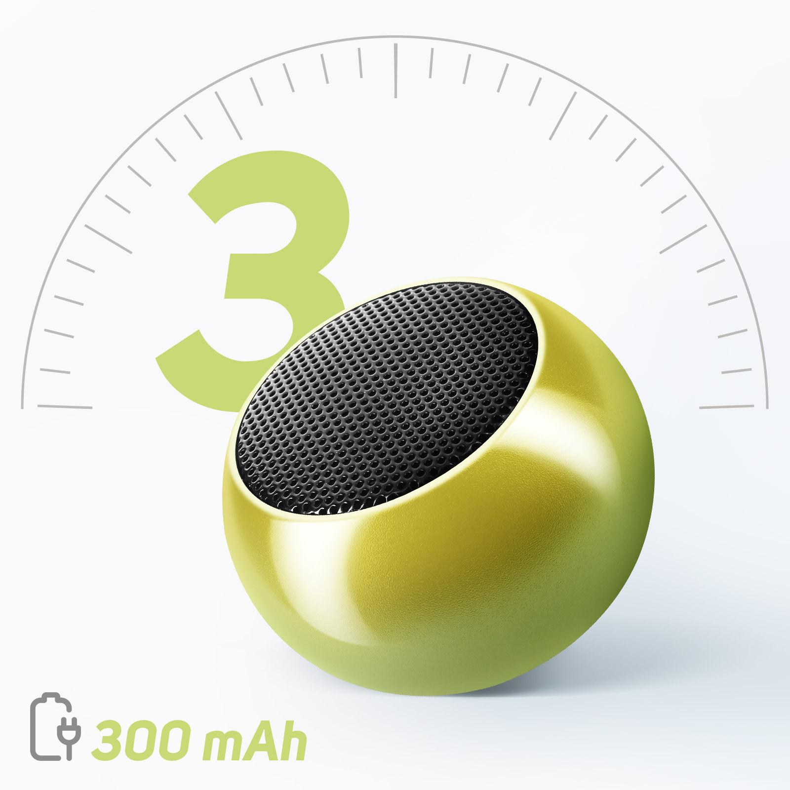 Avizar  Altoparlante Iron Boom Mini giallo Moxie 