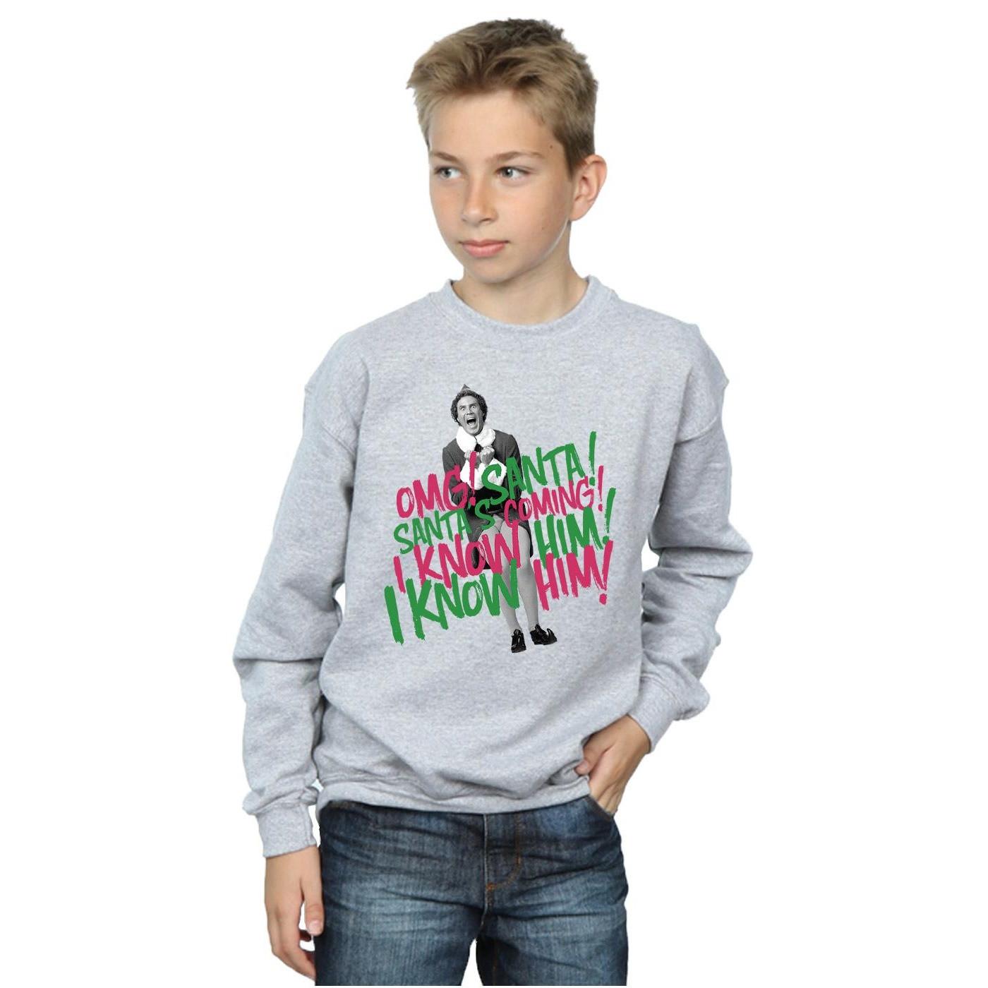 Elf  Santa's Coming Sweatshirt 