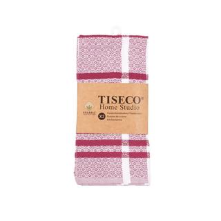 Tiseco Torchon de cuisine en coton bio, lot de 3  