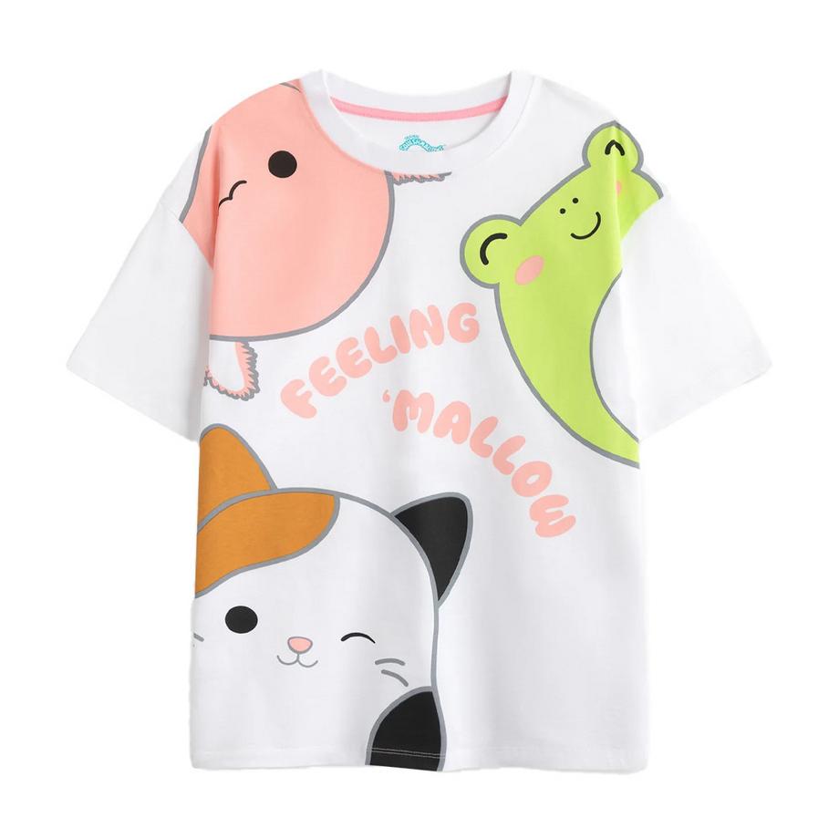 Squishmallows  Ensemble De Pyjama Court Feeling Mallow (Pack de deux) 