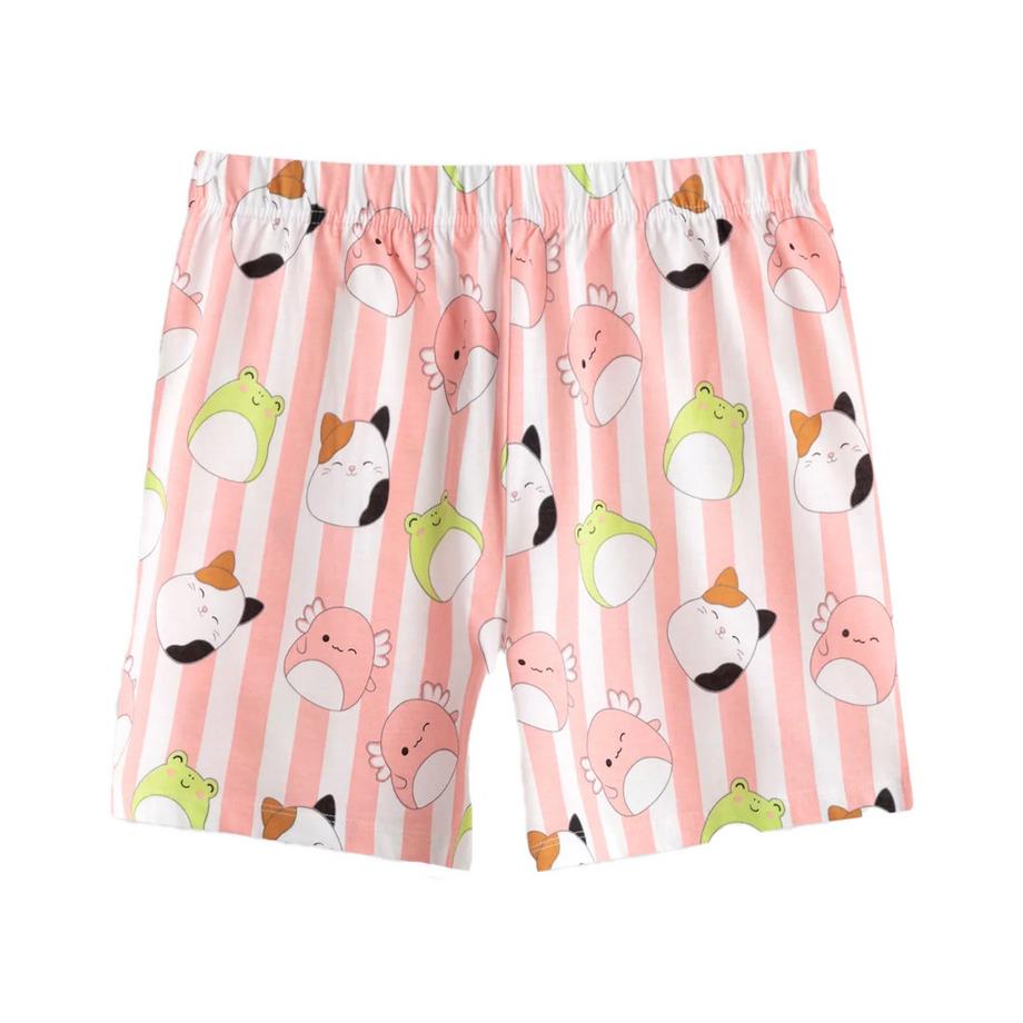 Squishmallows  Ensemble De Pyjama Court Feeling Mallow (Pack de deux) 