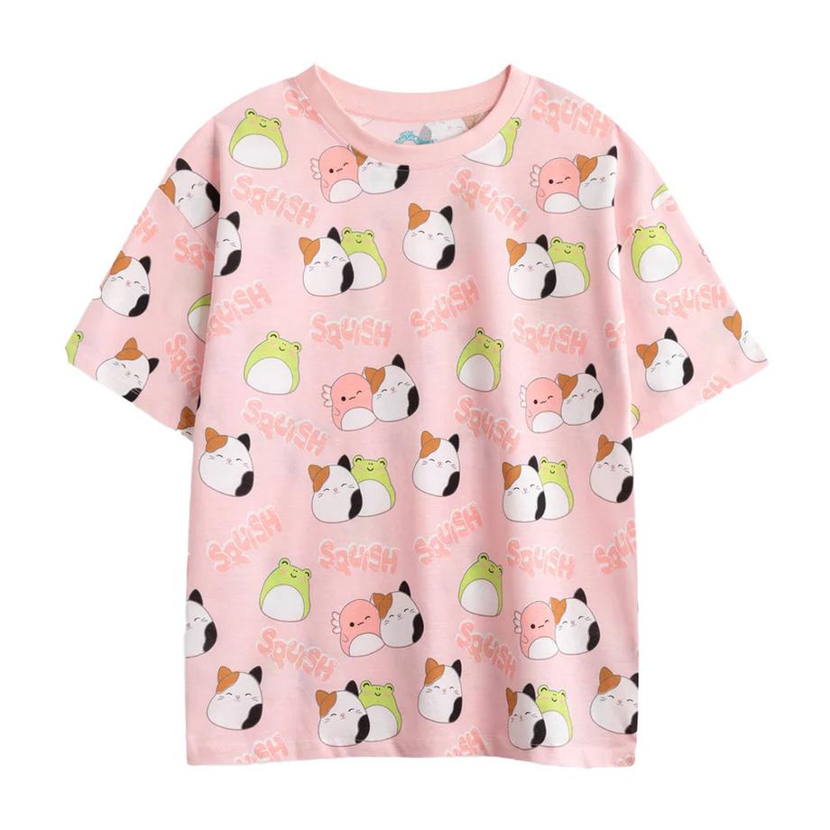 Squishmallows  Ensemble De Pyjama Court Feeling Mallow (Pack de deux) 