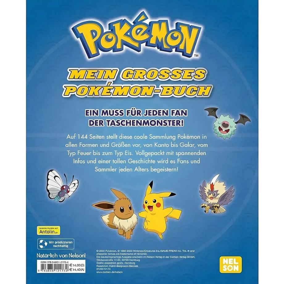 Pokémon Handbuch: Mein großes Pokémon-Buch Kein Autor Gebundene Ausgabe 
