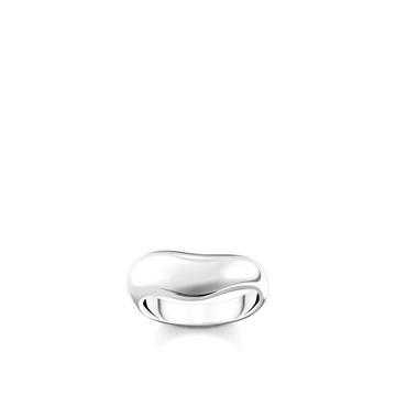 Bague de forme organique en argent