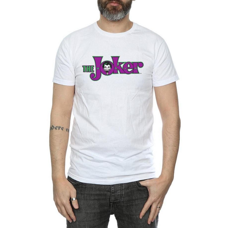 DC COMICS The Joker Logo T-Shirt Imprimé  