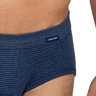 Ammann 3er Pack Feinripp Slips mit Eingriff  