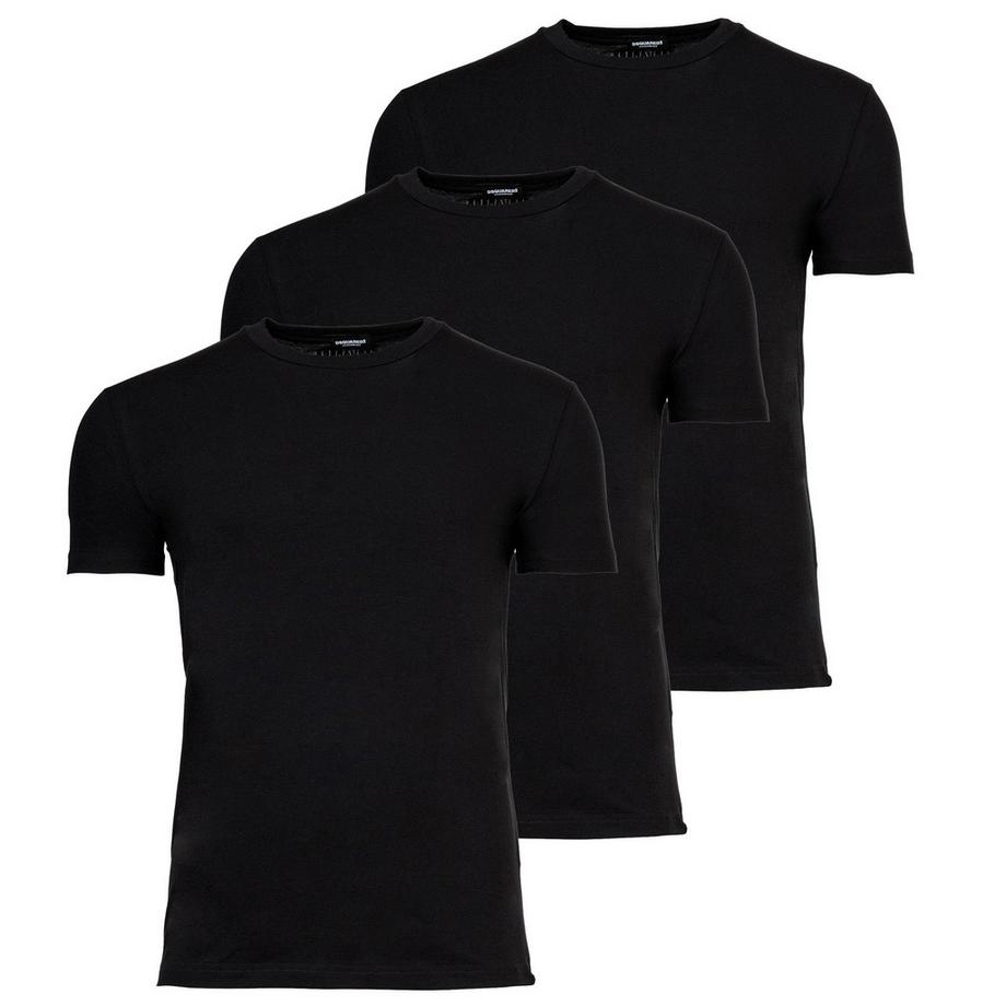 T-shirt  Paquet de 3 Confortable à porter-TRI-PACK T-SHIRT