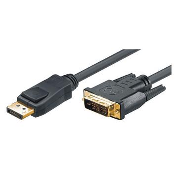 M-Cab DisplayPort - DVI Kabel, St/St, 2m, Gold