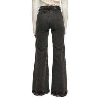 URBAN CLASSICS Damen Vintage Ausgestellte Jeans  