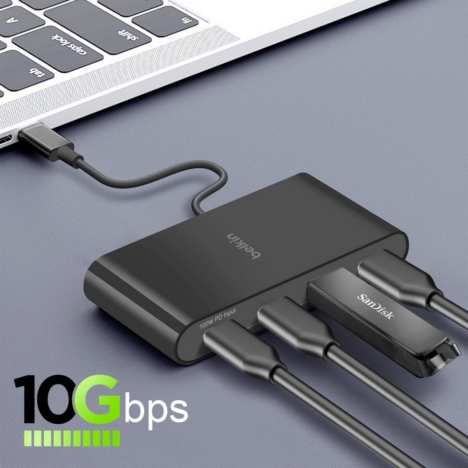 belkin  Hub multiporta USB-C Belkin nero 