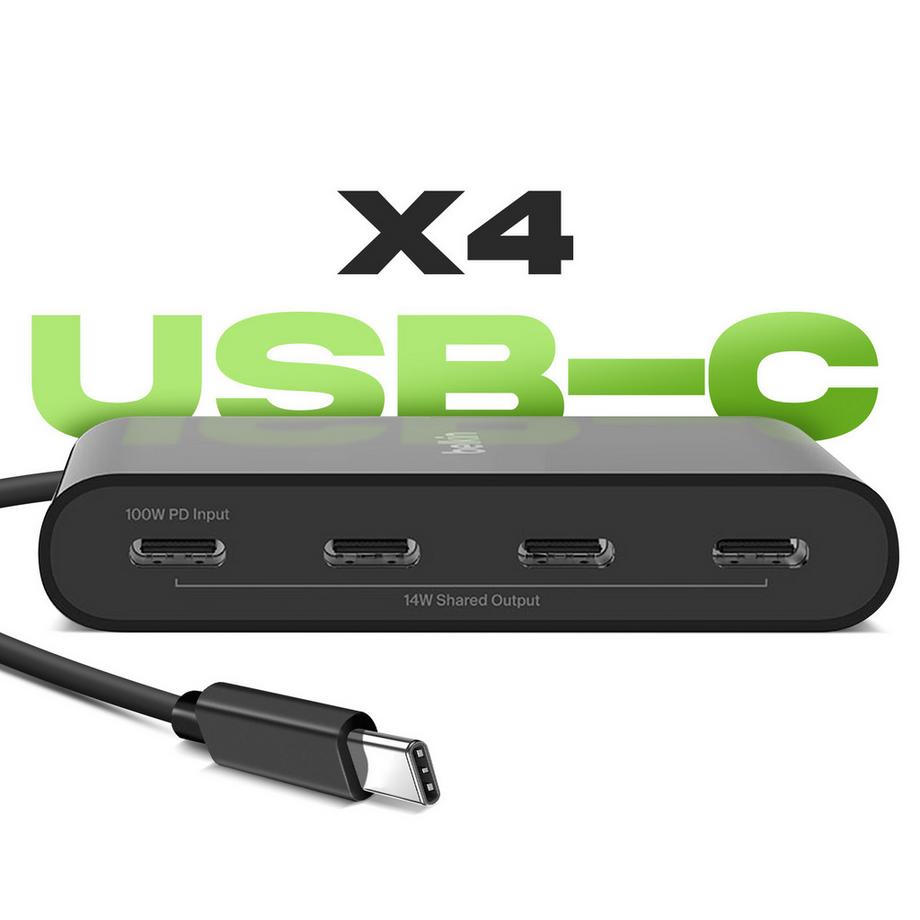belkin  Hub multiporta USB-C Belkin nero 