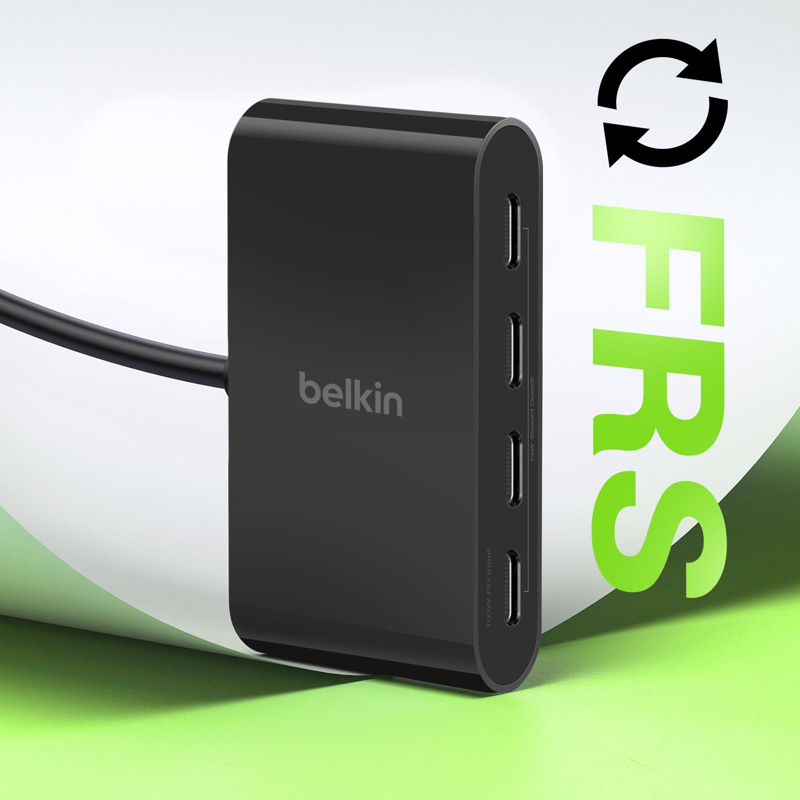 belkin  Hub Multiports USB C Belkin Noir 