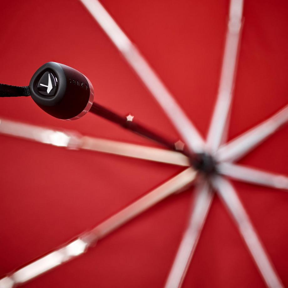 Senz  Senz Mini parapluie pliable Storm, Passion Rouge 