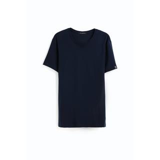 Bellemere New York  T-shirt en coton à col rond pour hommes 185G 