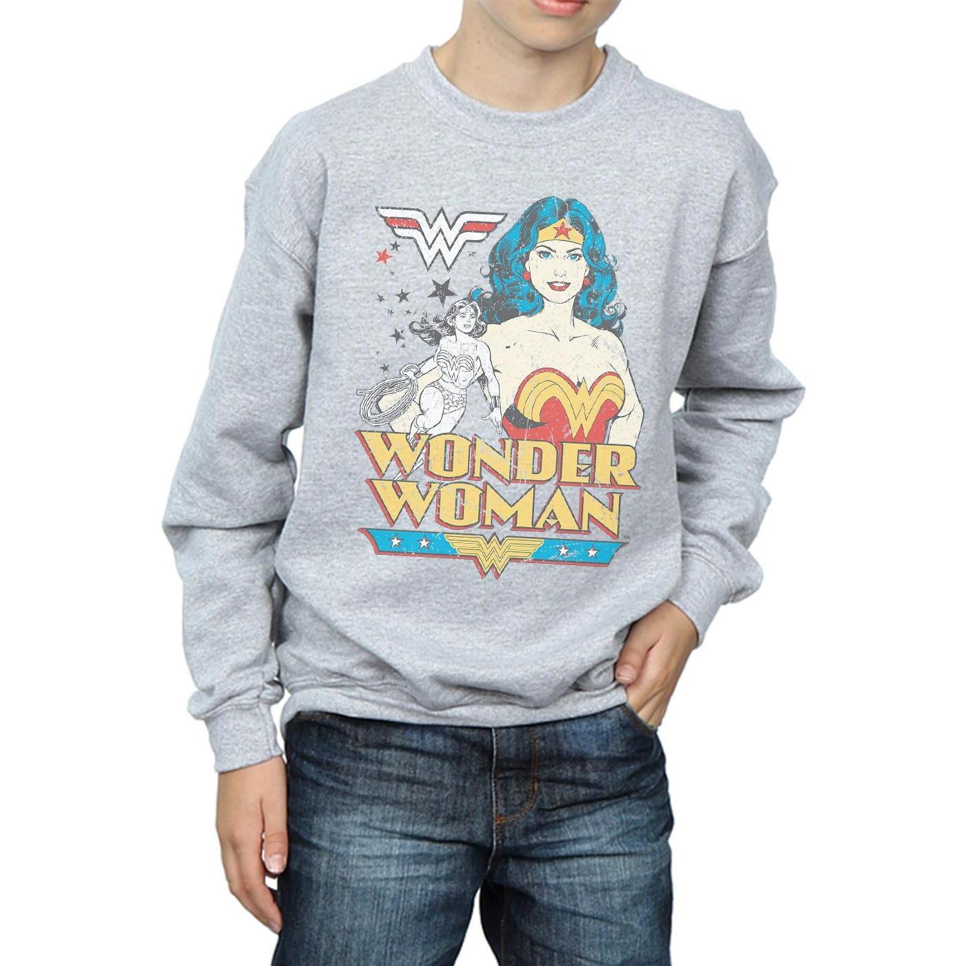 DC COMICS  Wonder Woman Posing Sweatshirt 