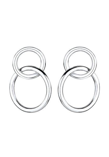 Elli  Boucles d'Oreilles Cercle Base Bloggueur 