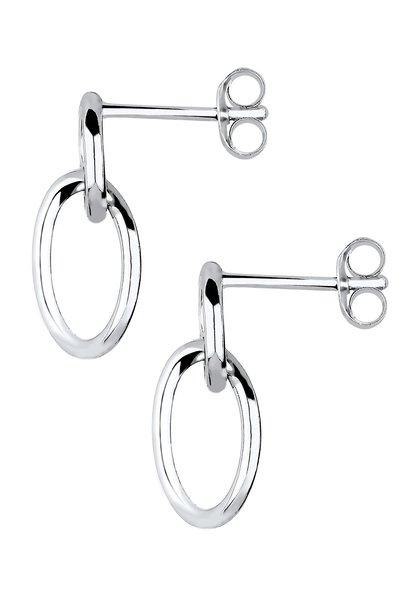 Elli  Boucles d'Oreilles Cercle Base Bloggueur 