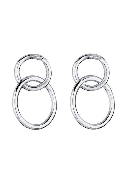Elli  Boucles d'Oreilles Cercle Base Bloggueur 
