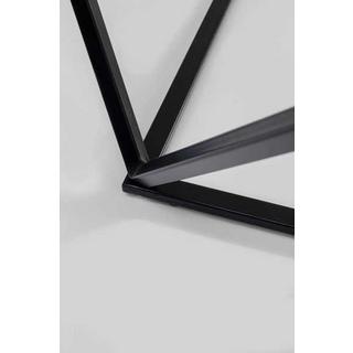 KARE Design Tavolino Cristallo nero 80x80  