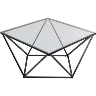 KARE Design Tavolino Cristallo nero 80x80  