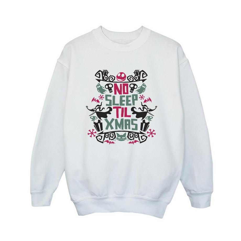 Disney  The Nightmare Before Christmas No Sleep Til Xmas Sweatshirt 