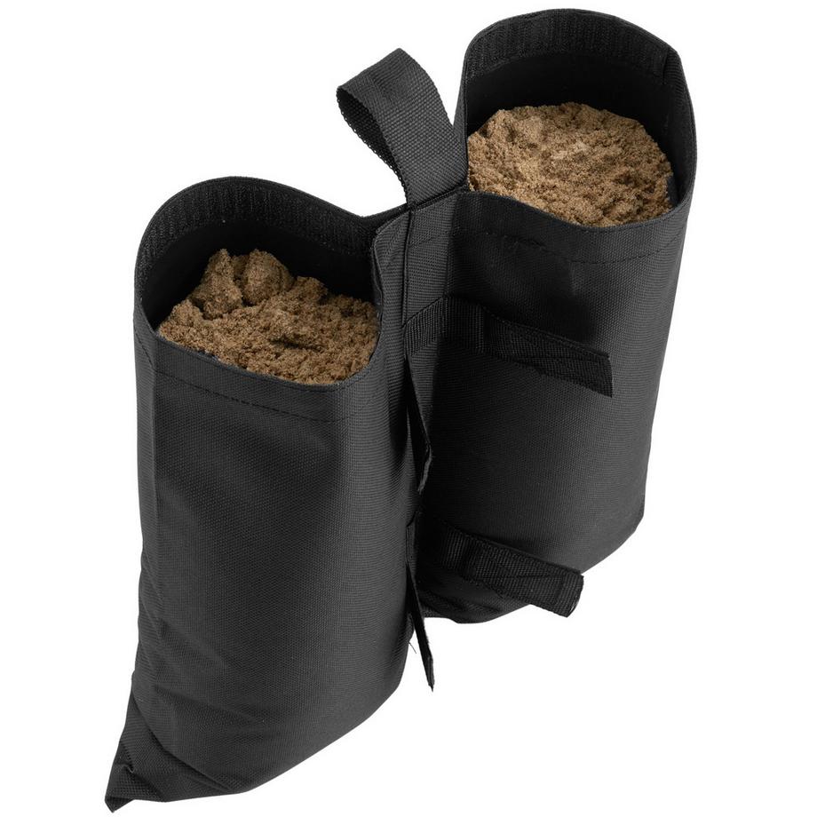 Tectake Lot de 4 sacs de lestage pour pavillon SABORRA à remplir avec du sable  