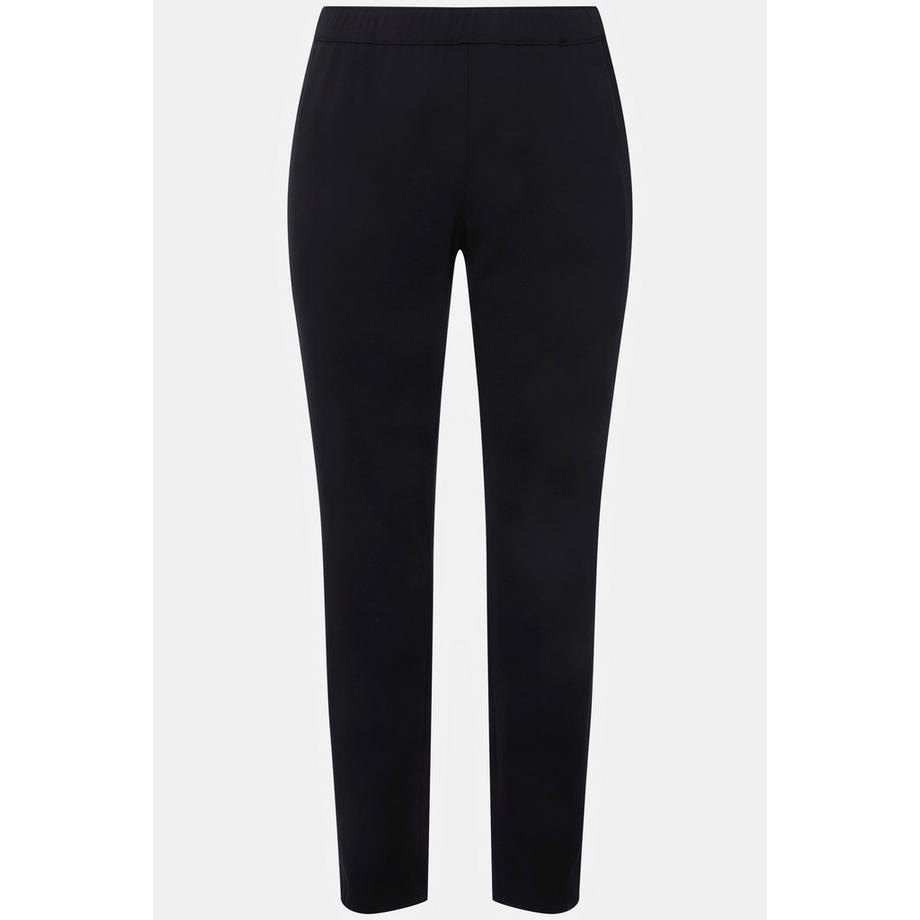 Ulla Popken Sienna Schmale Passform Puntohose Elastischer Bund  
