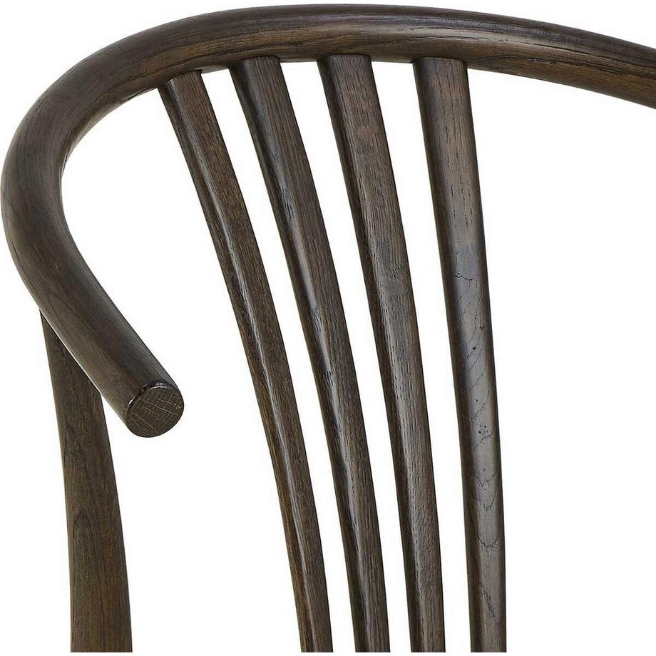 mutoni Armlehnstuhl Weymouth rauchfarben  