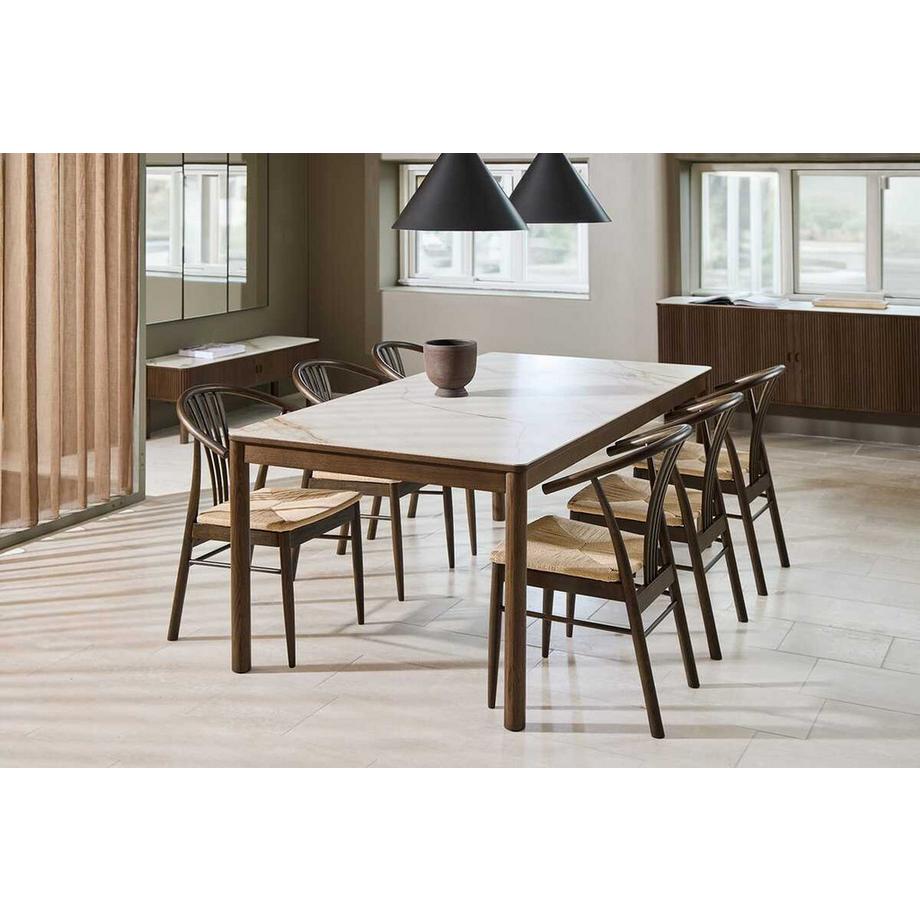 mutoni Armlehnstuhl Weymouth rauchfarben  