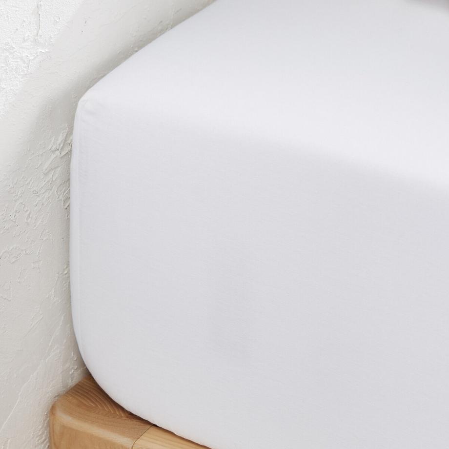 La Redoute Intérieurs Lenzuolo con angoli Merida in cotone prelavato  