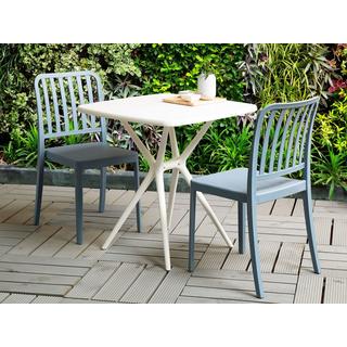 Beliani Bistro Set aus Kunststoff Modern SERSALE  