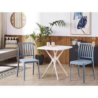 Beliani Bistro Set aus Kunststoff Modern SERSALE  