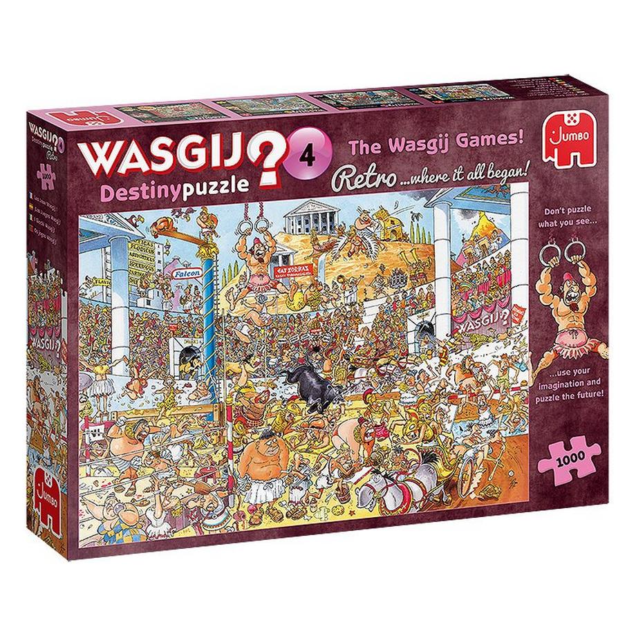 Puzzle WASGIJ Brot und Spiele (1000Teile)