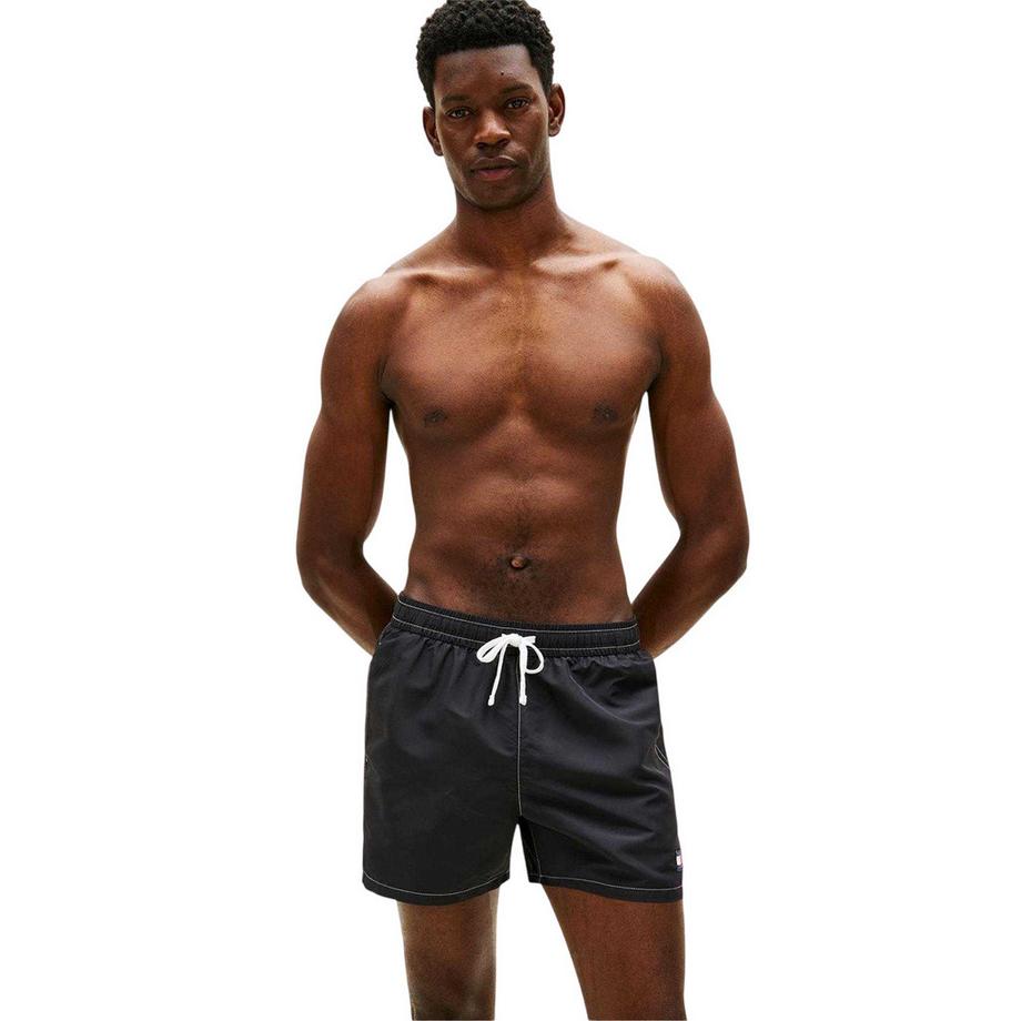 TOMMY HILFIGER Badeshorts mit Flaggen-Design  