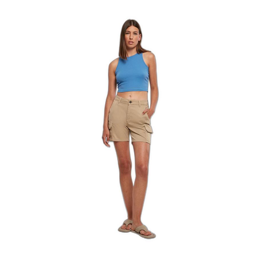 URBAN CLASSICS Geripptes Crop Top  