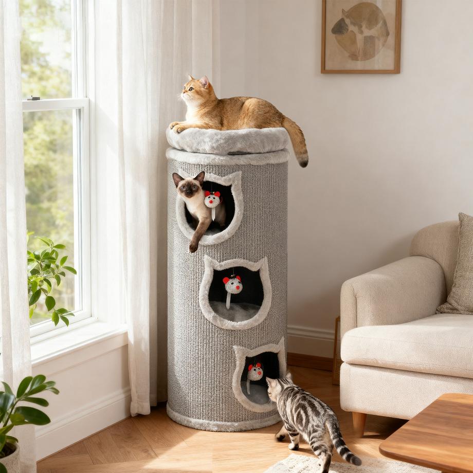 PawHut  Barillet à gratter 
