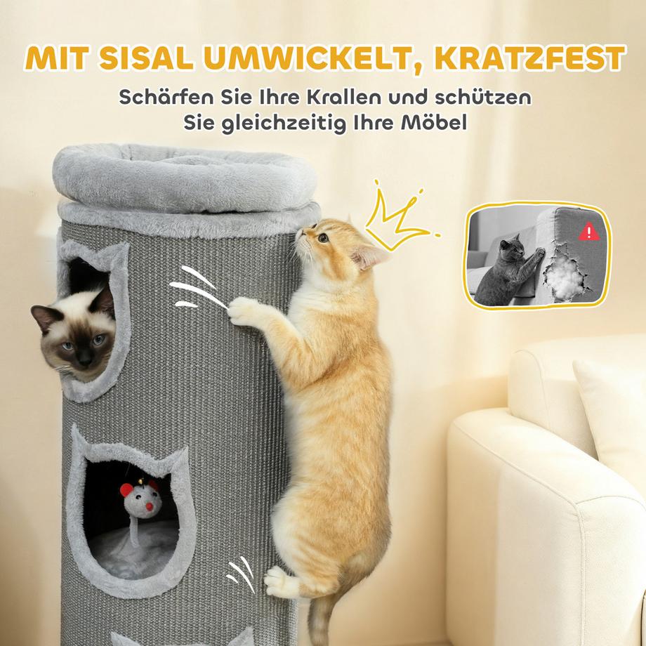 PawHut  Barillet à gratter 