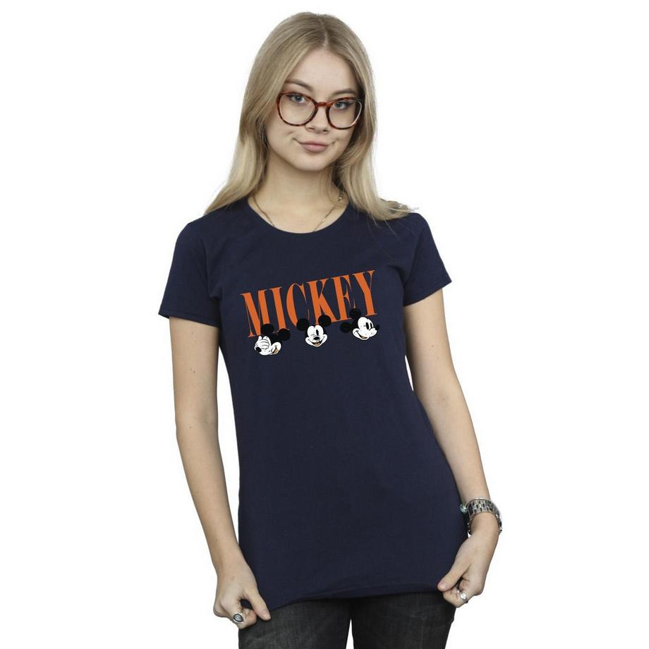 Disney Mickey Mouse Print T-Shirt  