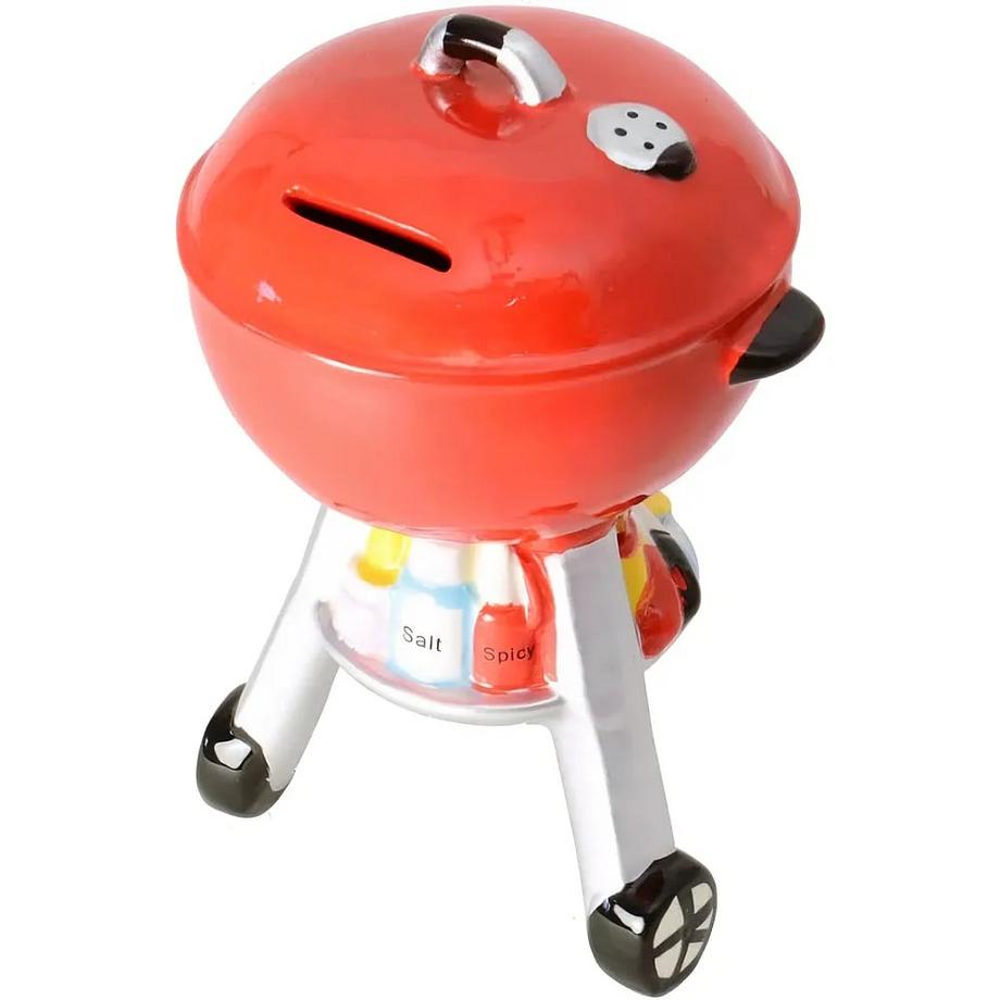 Cepewa  Spardose Kugelgrill Rot 