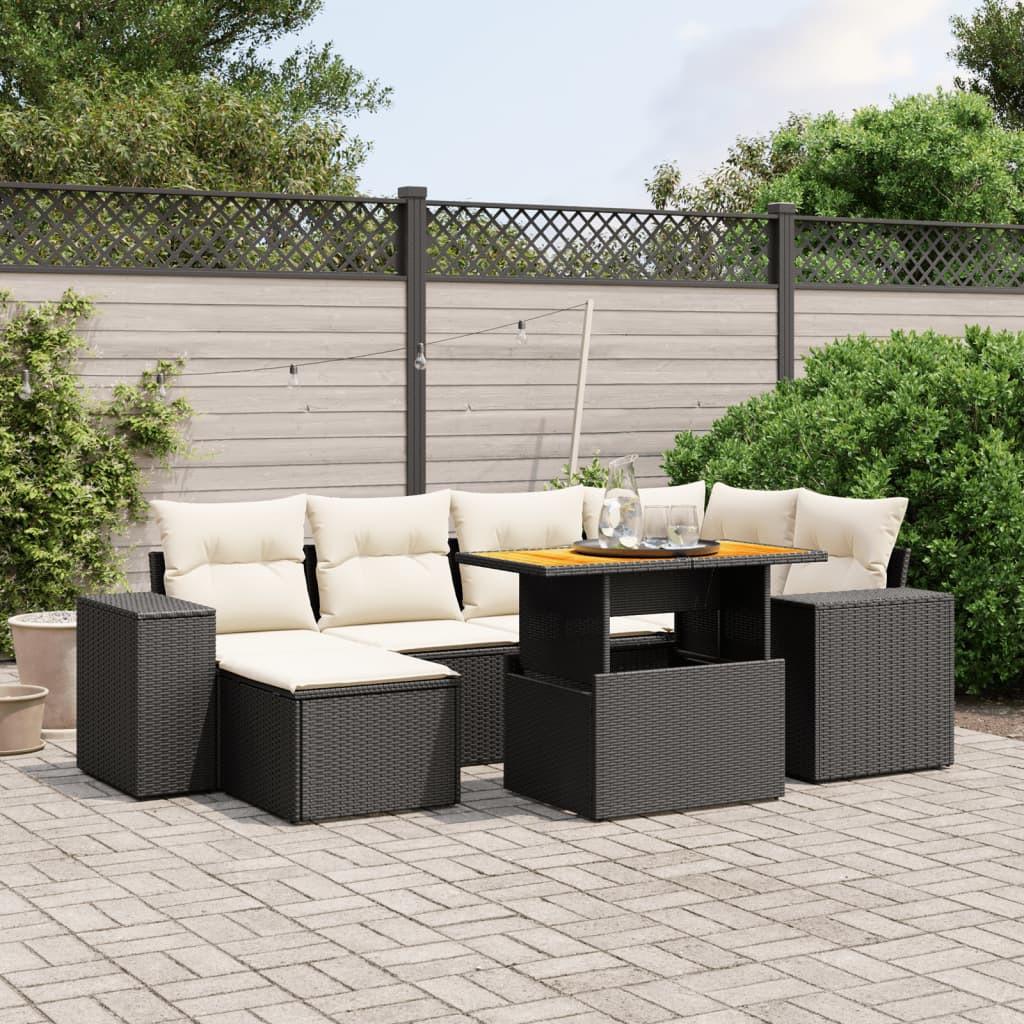 VidaXL Garten sofagarnitur poly-rattan  