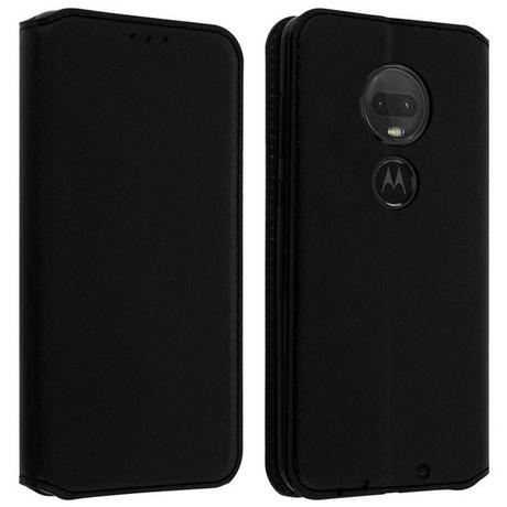 Avizar  Custodia Flip Moto G7 e G7 Plus Nero 