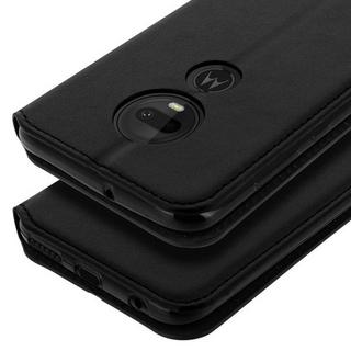 Avizar  Custodia Flip Moto G7 e G7 Plus Nero 