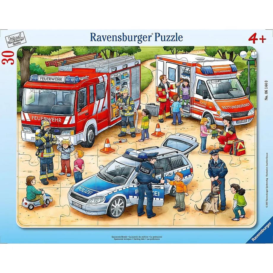 Ravensburger  Puzzle Spannende Berufe (30Teile) 