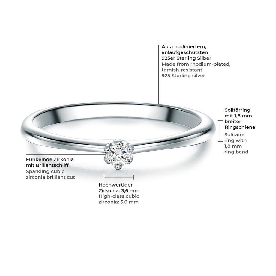Rafaela Donata  Ring Sterling Silber Zirkonia 
